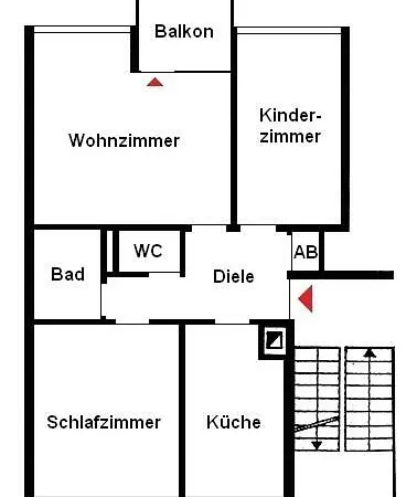 Apartamento Messewohnung